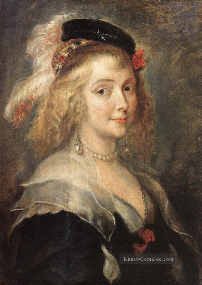 Porträt von Helene Fourment Barock Peter Paul Rubens Ölgemälde